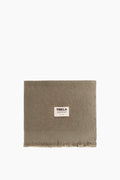 Organic Cotton Terry Beach Towel | Sun Bleached Taupe