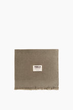 Organic Cotton Terry Beach Towel | Sun Bleached Taupe