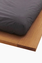 Organic Cotton Percale Bedding | Dark Taupe