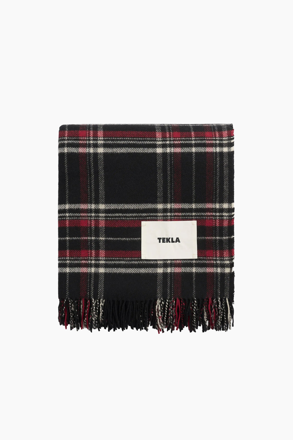 Fringed Lambswool Blankets | Plaid