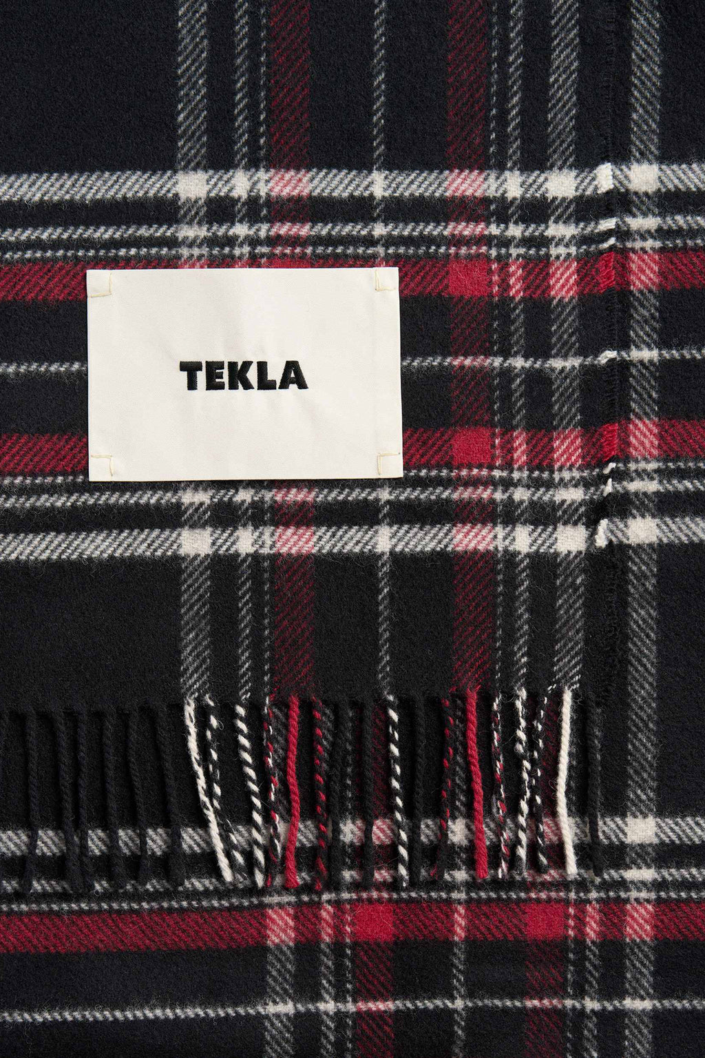 Fringed Lambswool Blankets | Plaid