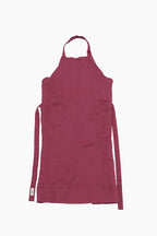 Linen Apron | Claret