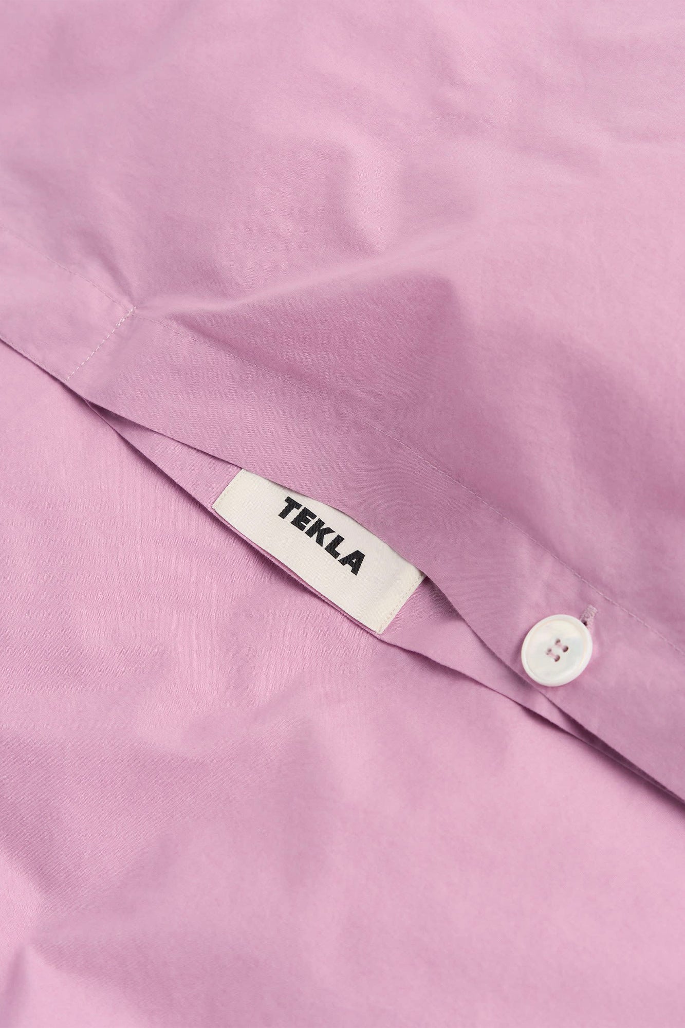 Organic Cotton Percale Bedding | Mallow Pink