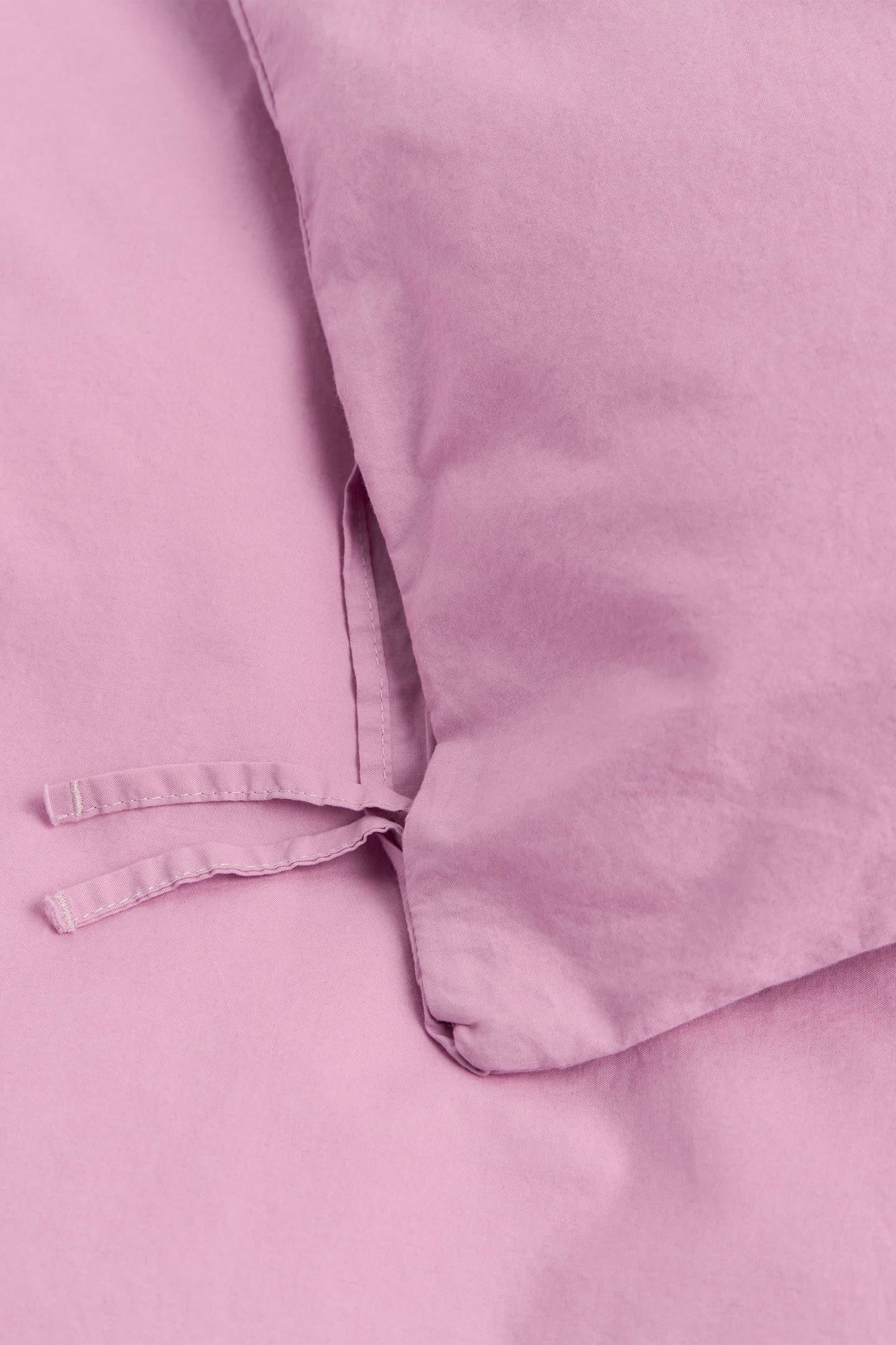 Organic Cotton Percale Bedding | Mallow Pink