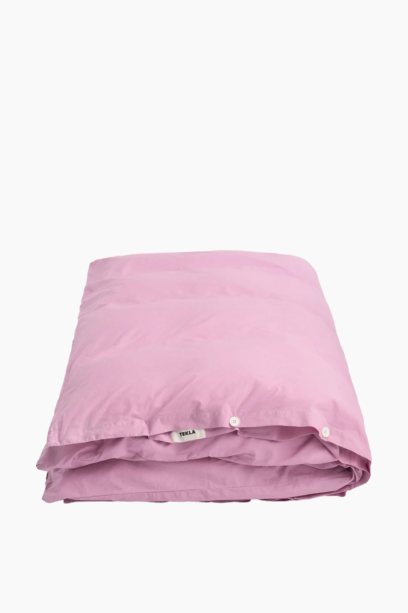 Organic Cotton Percale Bedding | Mallow Pink