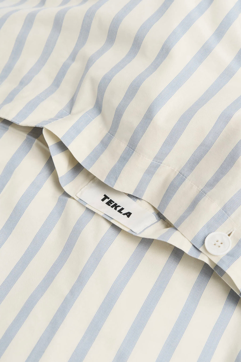 Organic Cotton Percale Bedding | Needle Stripes