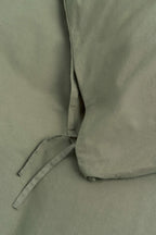 Organic Cotton Percale Bedding | Olive Green