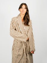 Load image into Gallery viewer, Organic Cotton Striped Bathrobe | Kodiak
