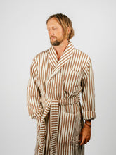 Load image into Gallery viewer, Organic Cotton Striped Bathrobe | Kodiak
