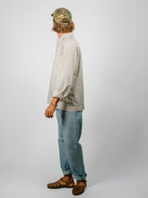 Load image into Gallery viewer, Organic Poplin Striped Sleepwear Long Sleeve Top| Hopper
