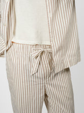 Load image into Gallery viewer, Organic Poplin Striped Sleepwear Pant | Hopper
