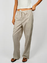 Load image into Gallery viewer, Organic Poplin Striped Sleepwear Pant | Hopper
