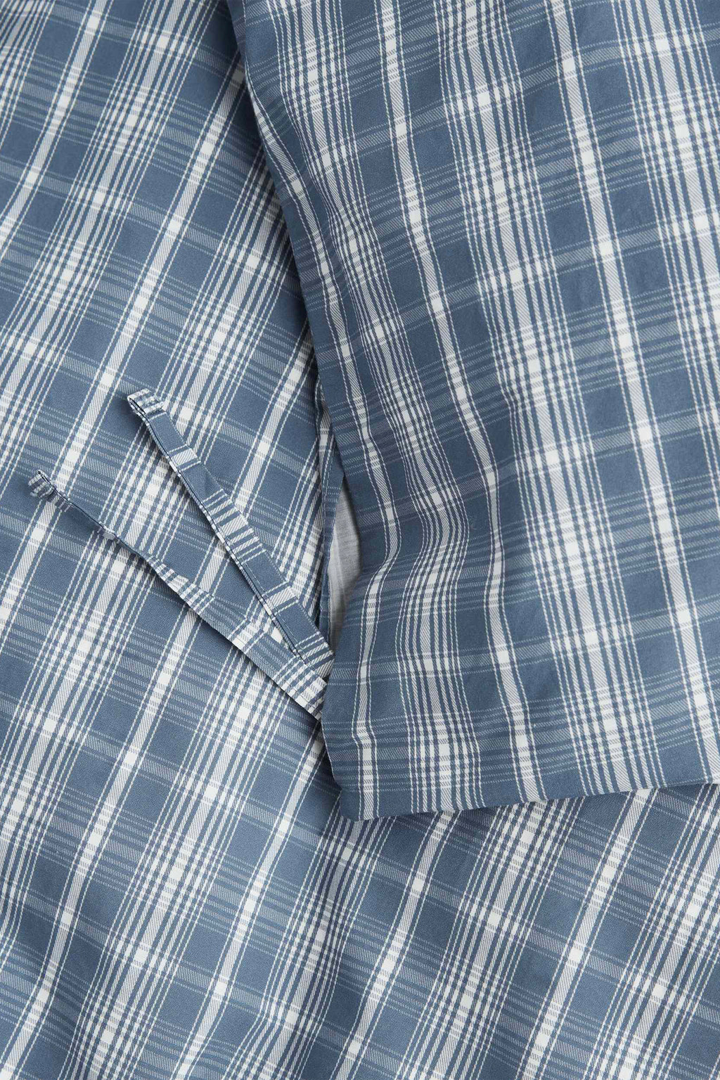 Organic Cotton Percale Bedding | Douglas Checks