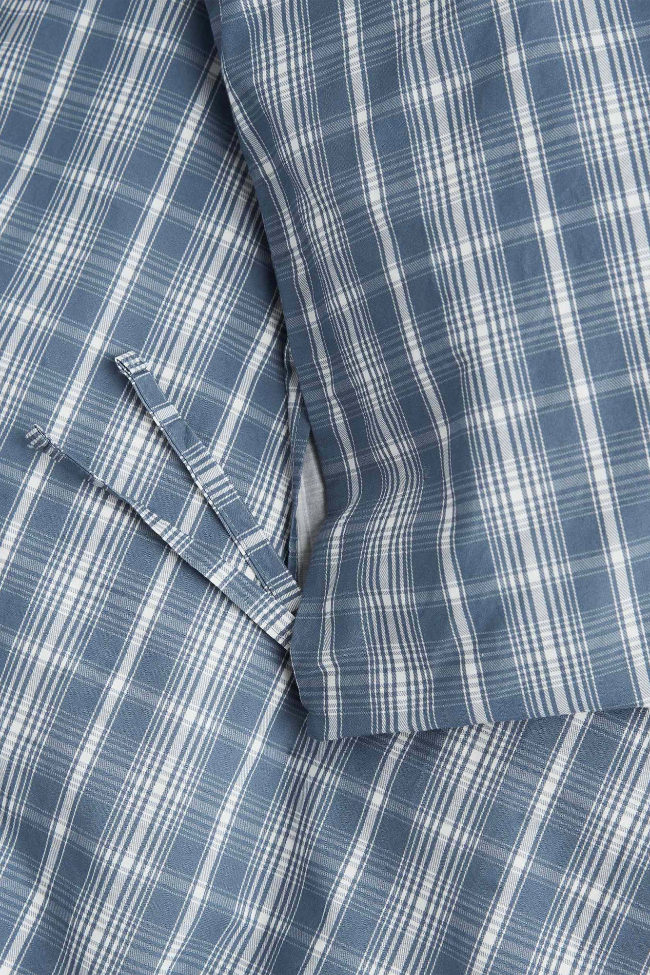 Organic Cotton Percale Bedding | Douglas Checks