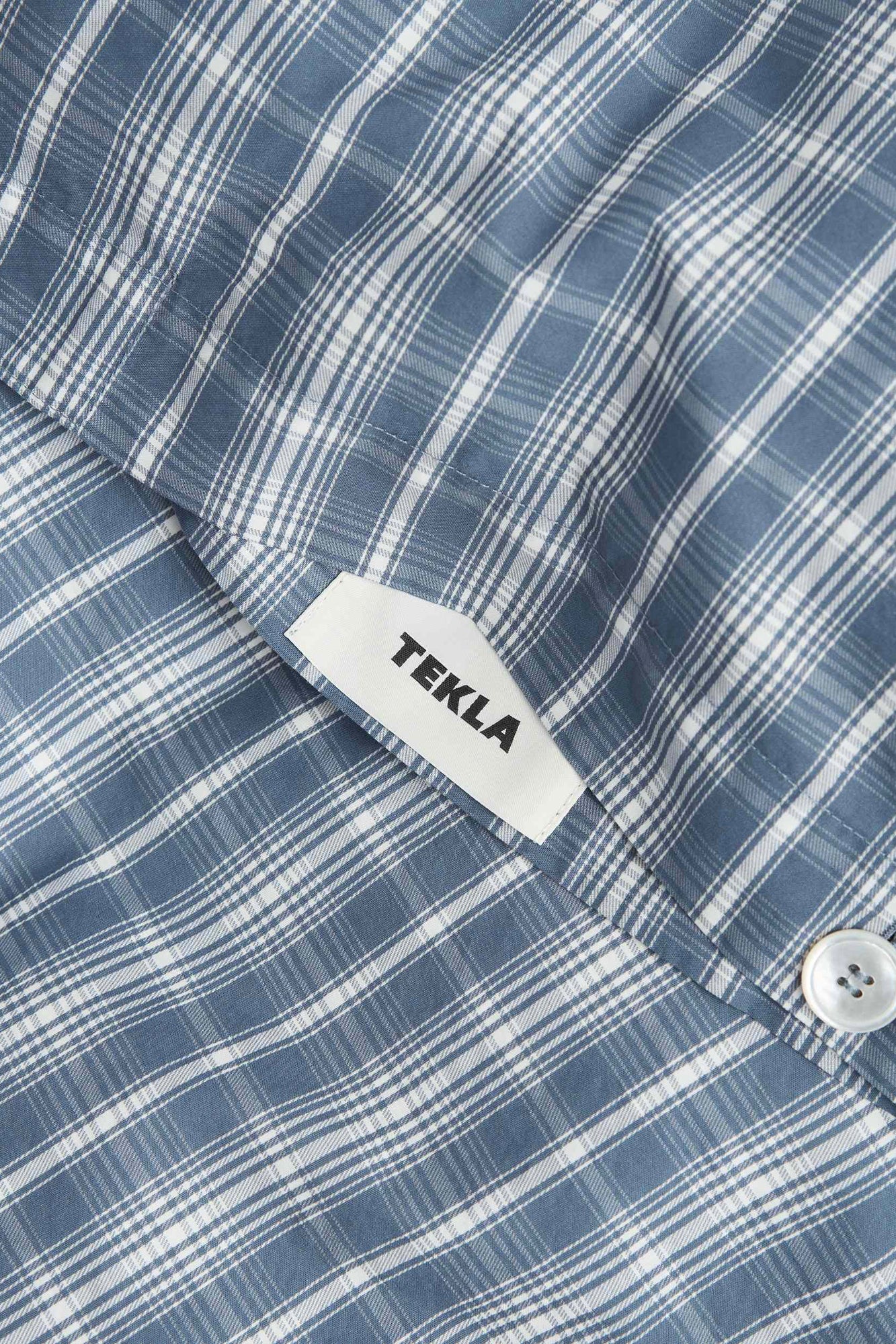 Organic Cotton Percale Bedding | Douglas Checks