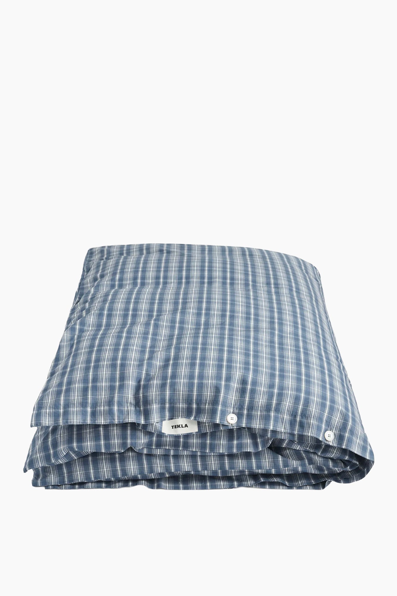 Organic Cotton Percale Bedding | Douglas Checks