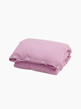 Load image into Gallery viewer, Organic Cotton Percale Bedding | Mallow Pink
