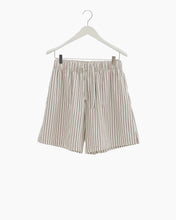 Load image into Gallery viewer, Organic Poplin Striped Sleepwear Short | Hopper
