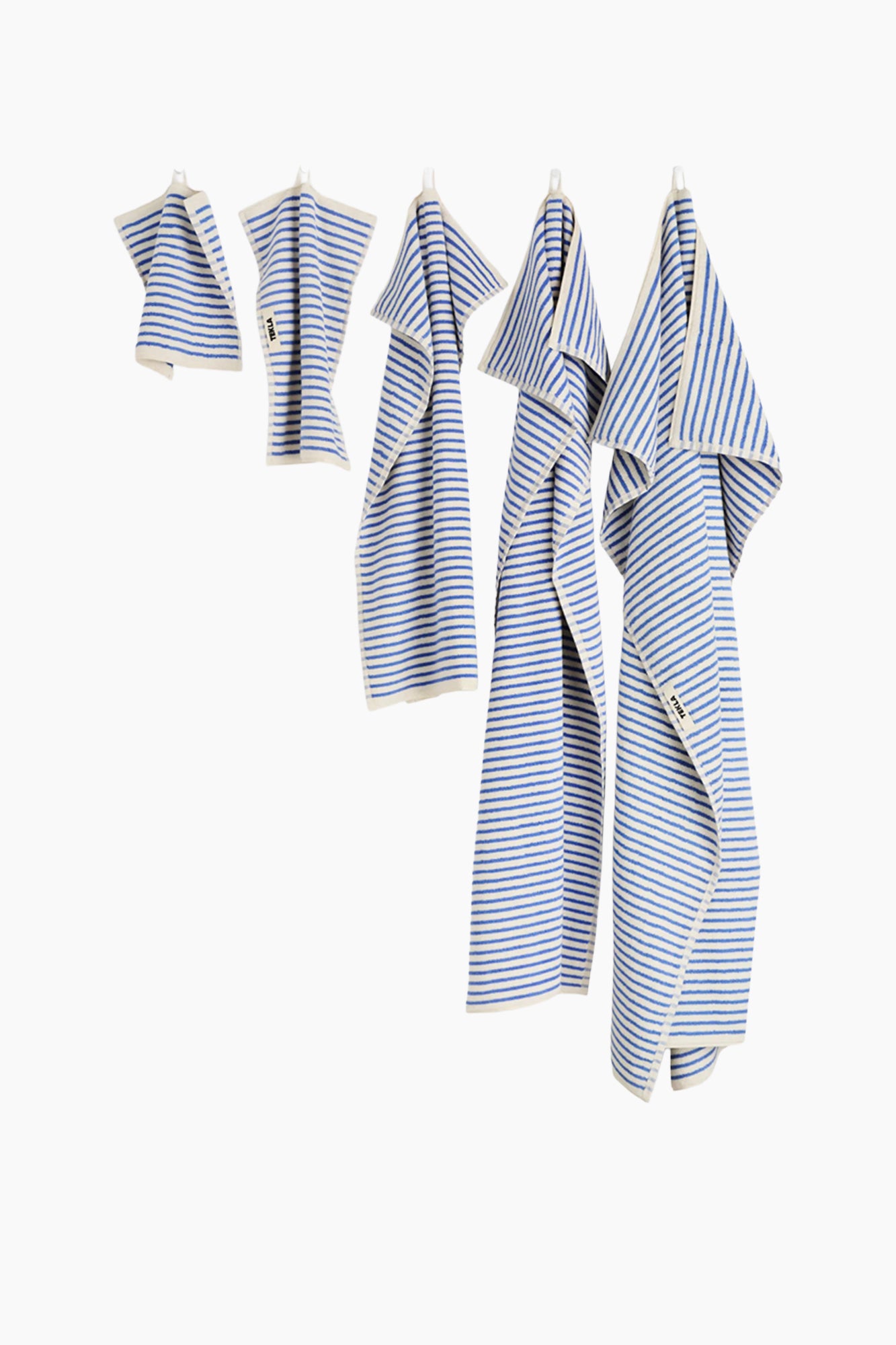 Organic Cotton Striped Towels & Bath Mat | Coastal