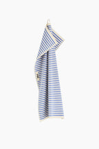 Organic Cotton Striped Towels & Bath Mat | Coastal