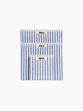 Load image into Gallery viewer, Organic Cotton Striped Towels &amp; Bath Mat | Coastal
