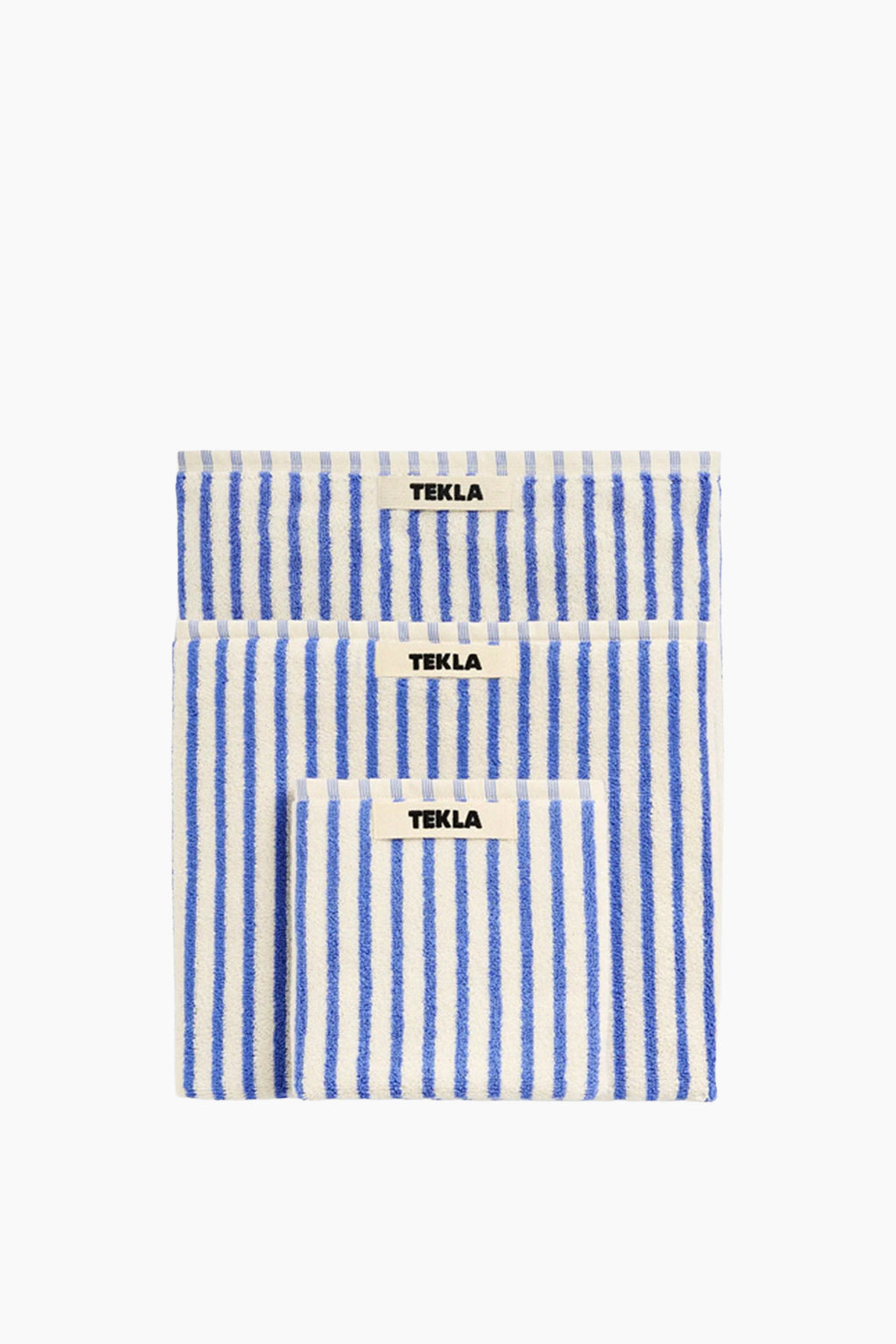 Organic Cotton Striped Towels & Bath Mat | Coastal