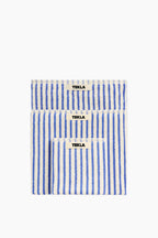 Organic Cotton Striped Towels & Bath Mat | Coastal