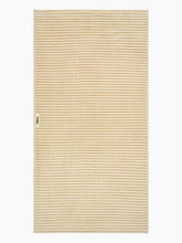 Load image into Gallery viewer, Organic Cotton Striped Towels &amp; Bath Mat | Ivory
