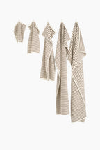 Organic Cotton Striped Towels & Bath Mat | Kodiak