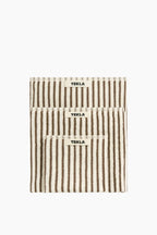 Organic Cotton Striped Towels & Bath Mat | Kodiak
