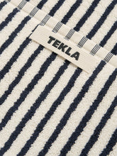 Load image into Gallery viewer, Organic Cotton Striped Towels &amp; Bath Mat | Sailor
