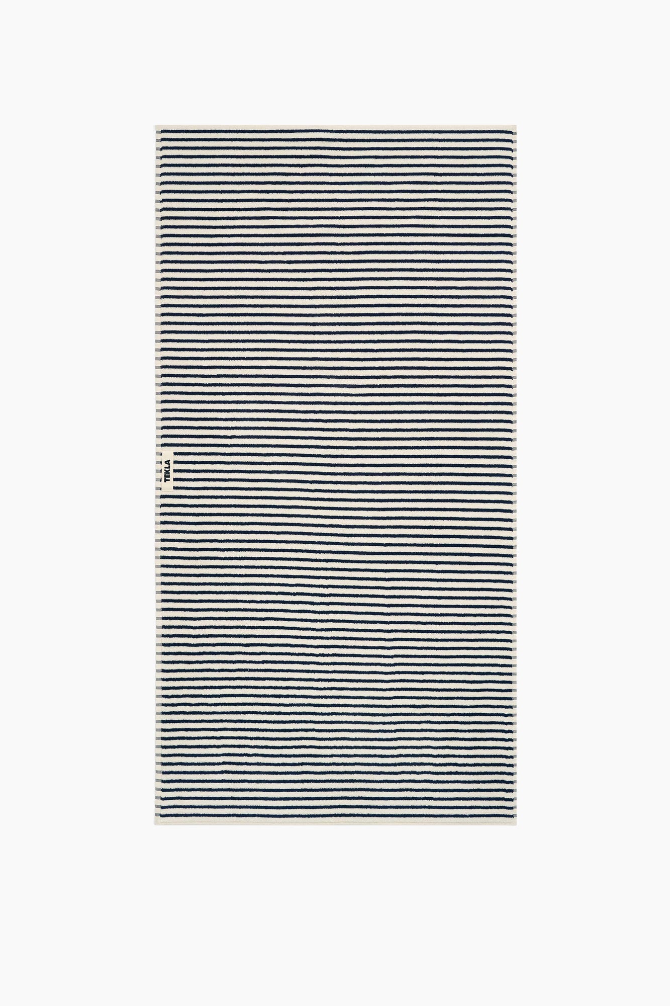 Organic Cotton Striped Towels & Bath Mat | Sailor