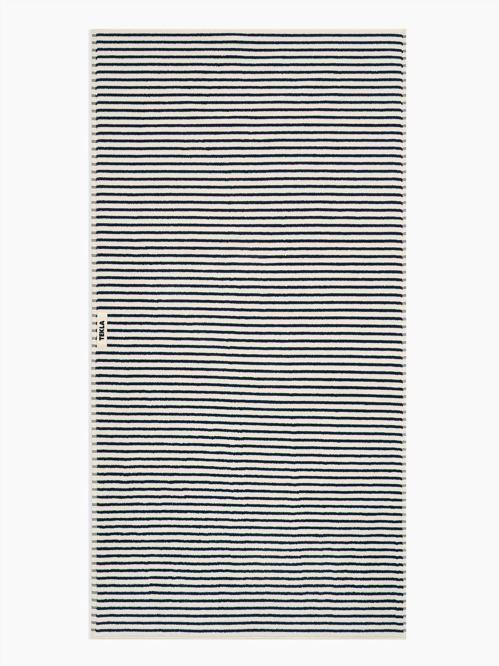 Organic Cotton Striped Towels & Bath Mat | Sailor