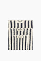 Organic Cotton Striped Towels & Bath Mat | Sailor