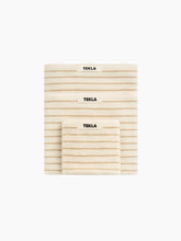 Load image into Gallery viewer, Organic Cotton Striped Towels &amp; Bath Mat | Sienna
