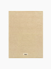 Load image into Gallery viewer, Organic Cotton Striped Towels &amp; Bath Mat | Ivory
