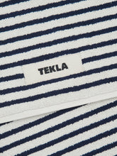 Load image into Gallery viewer, Organic Cotton Striped Towels &amp; Bath Mat | Sailor
