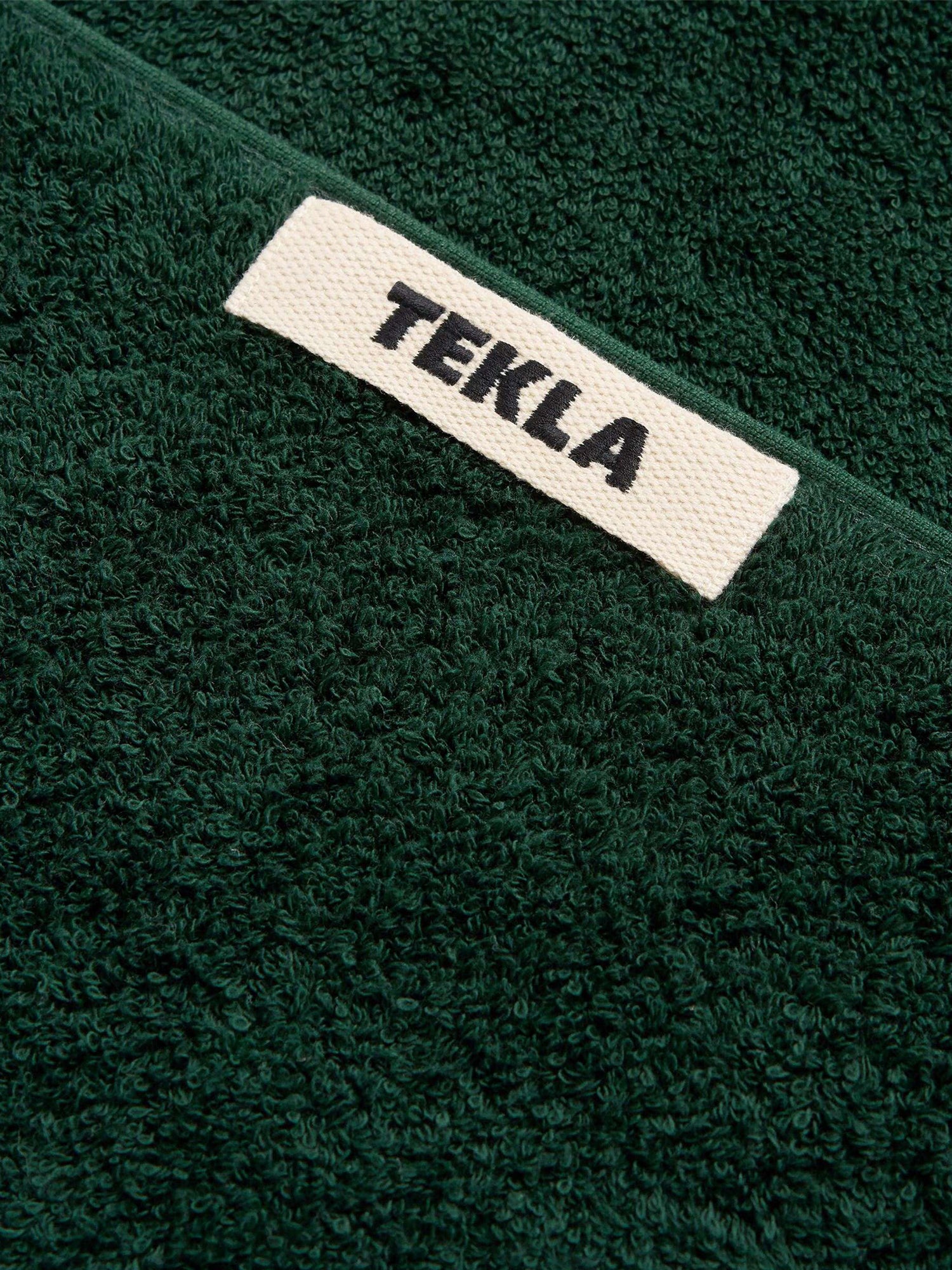 Organic Cotton Towels & Bath Mat | Forest Green