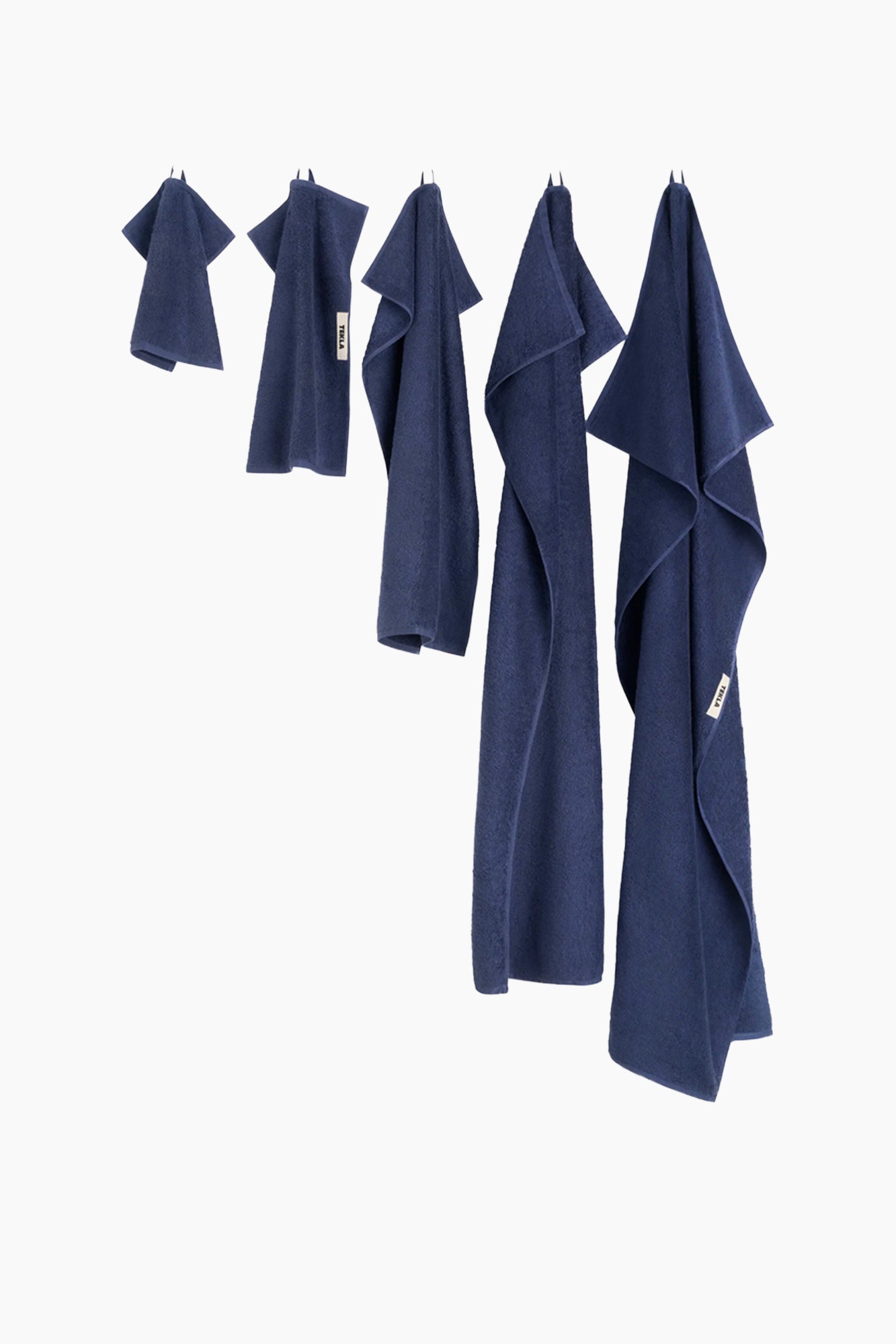 Organic Cotton Towels & Bath Mat | Navy