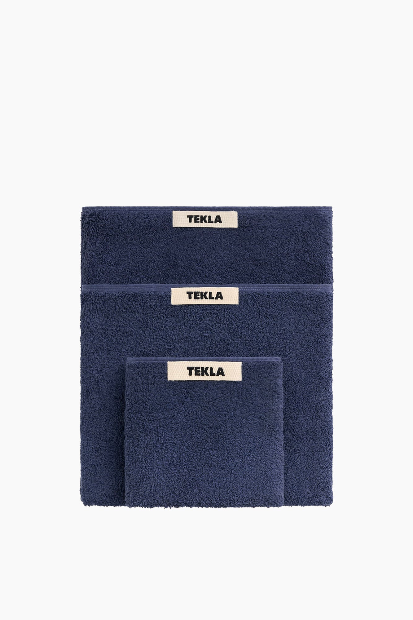 Organic Cotton Towels & Bath Mat | Navy