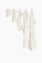 Organic Cotton Towels & Bath Mat | White