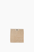 Organic Cotton Striped Towels & Bath Mat | Ivory