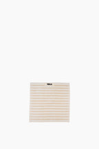 Organic Cotton Striped Towels & Bath Mat | Sienna