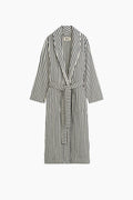Organic Cotton Striped Bathrobe | Sailor Stripes