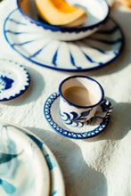 Load image into Gallery viewer, The Café con Leche Mug &amp; Saucer | Blue
