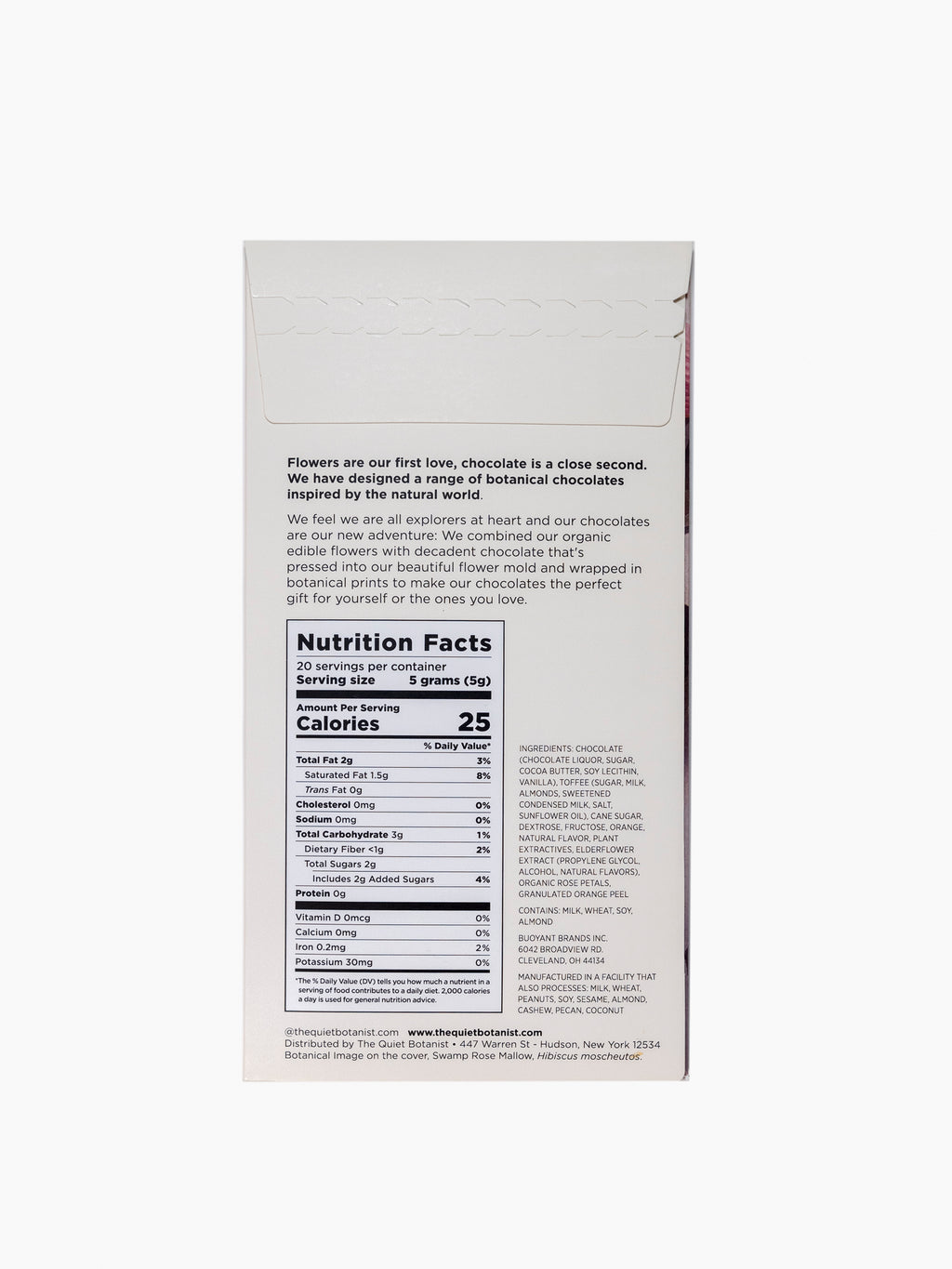 Nature Lover Botanical Chocolate Bar