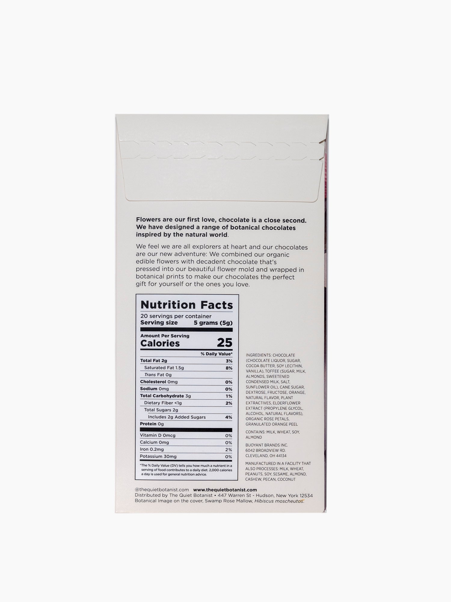 Nature Lover Botanical Chocolate Bar
