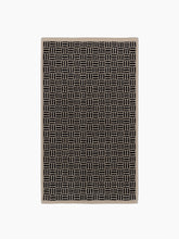 Load image into Gallery viewer, Organic Cotton Weave Towels | Sand &amp; Noir

