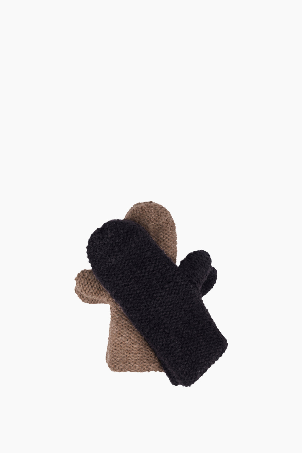 Baby Alpaca Mix Purl Stitch Mittens