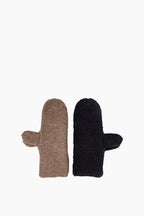 Baby Alpaca Mix Purl Stitch Mittens